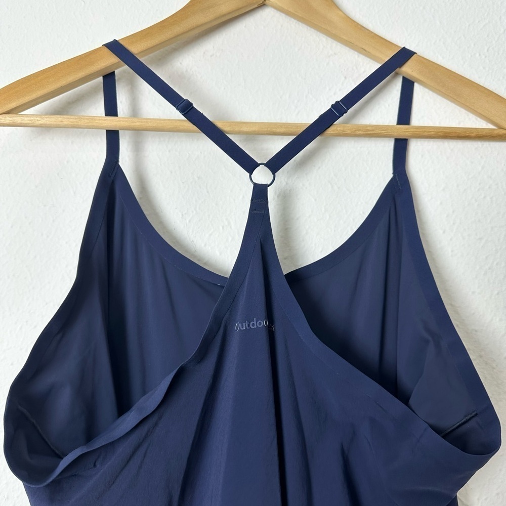 Outdoor Voices The Exercise Dress XL Blue Racerback Skort Athletic Sporty Tennis - Picture 10 of 12